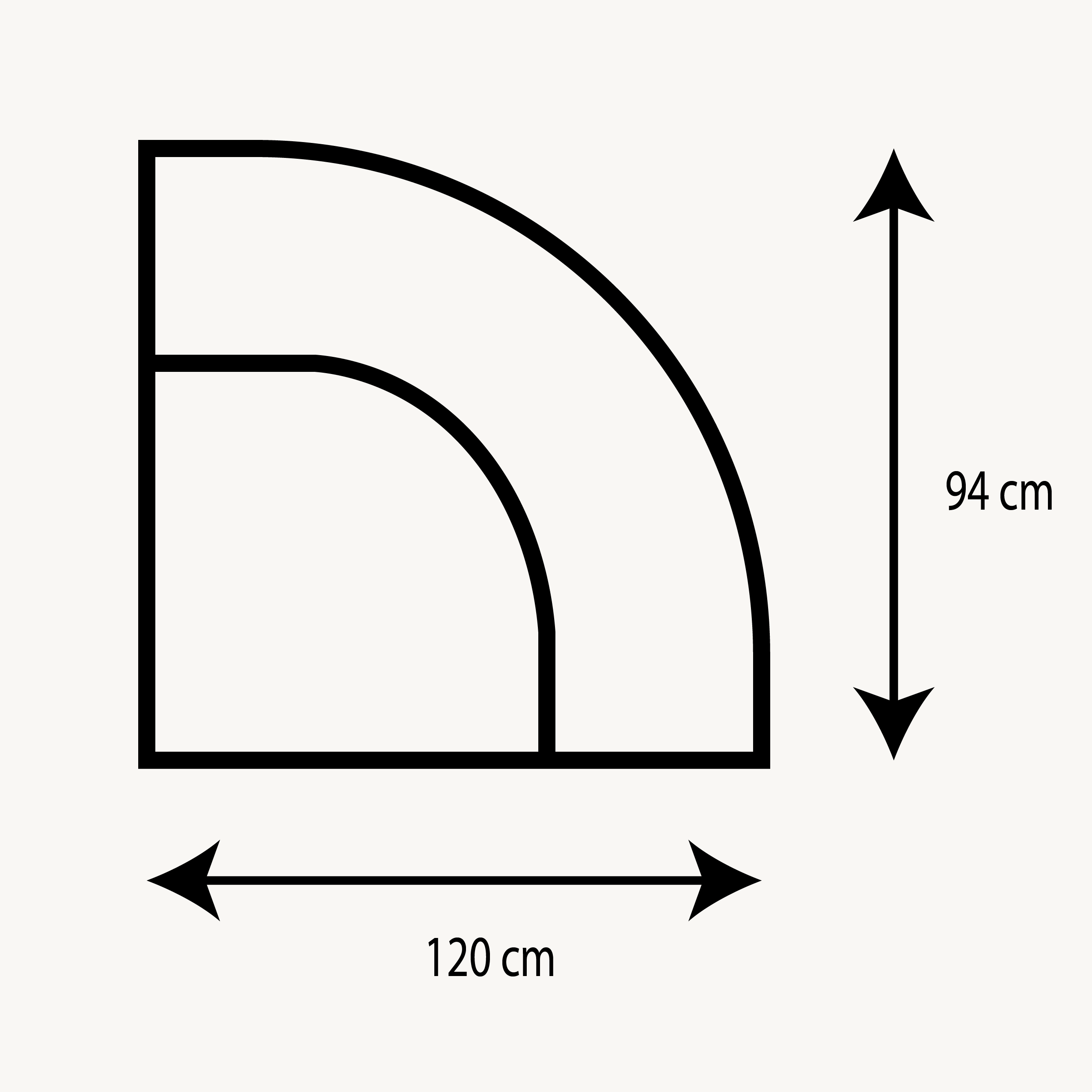 Rechterhoek module