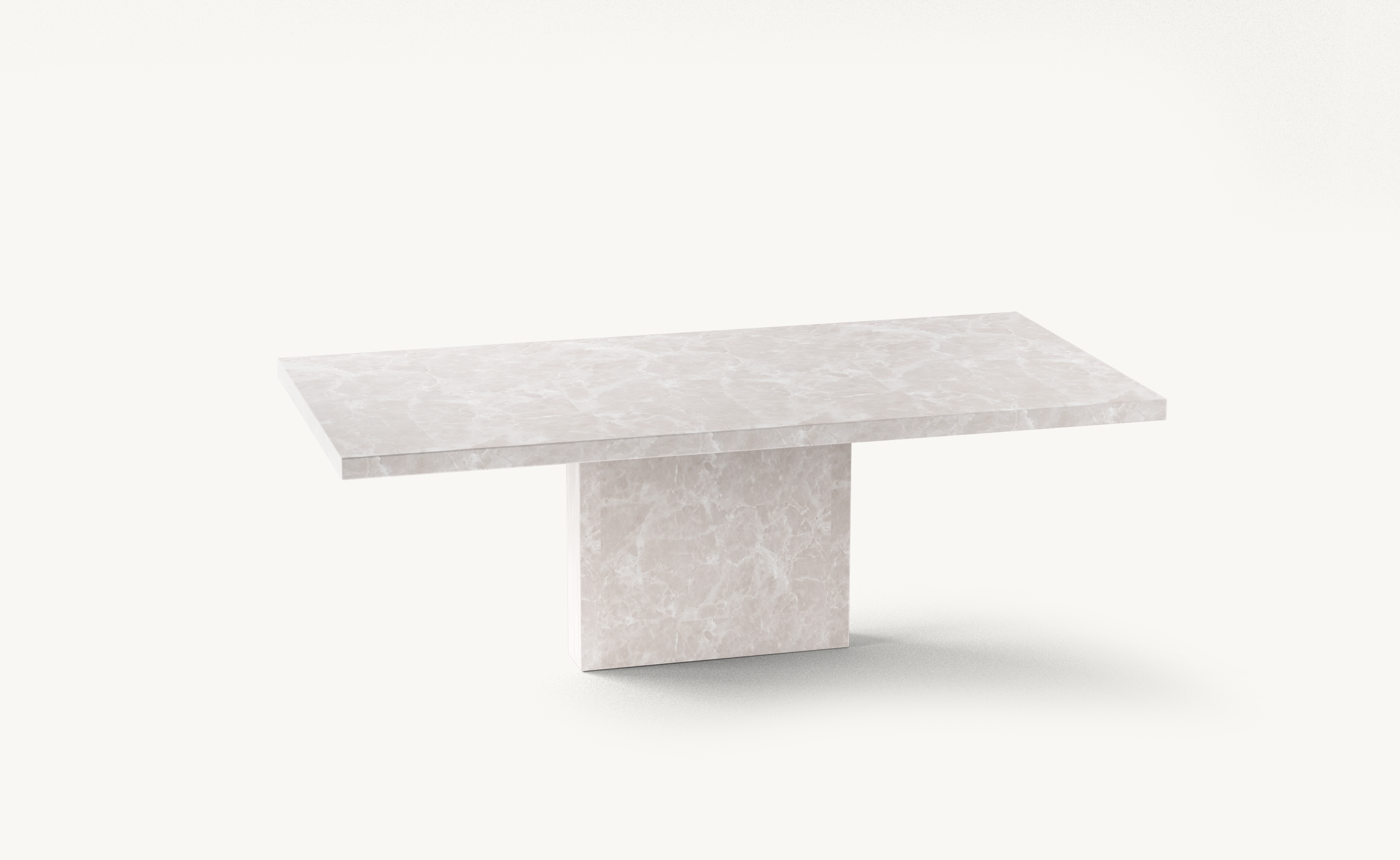 Table de salle à manger rectangulaire Elysa