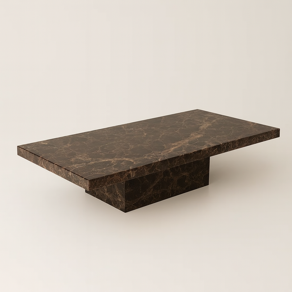 Table basse Onea - Dark Emparador Marbre