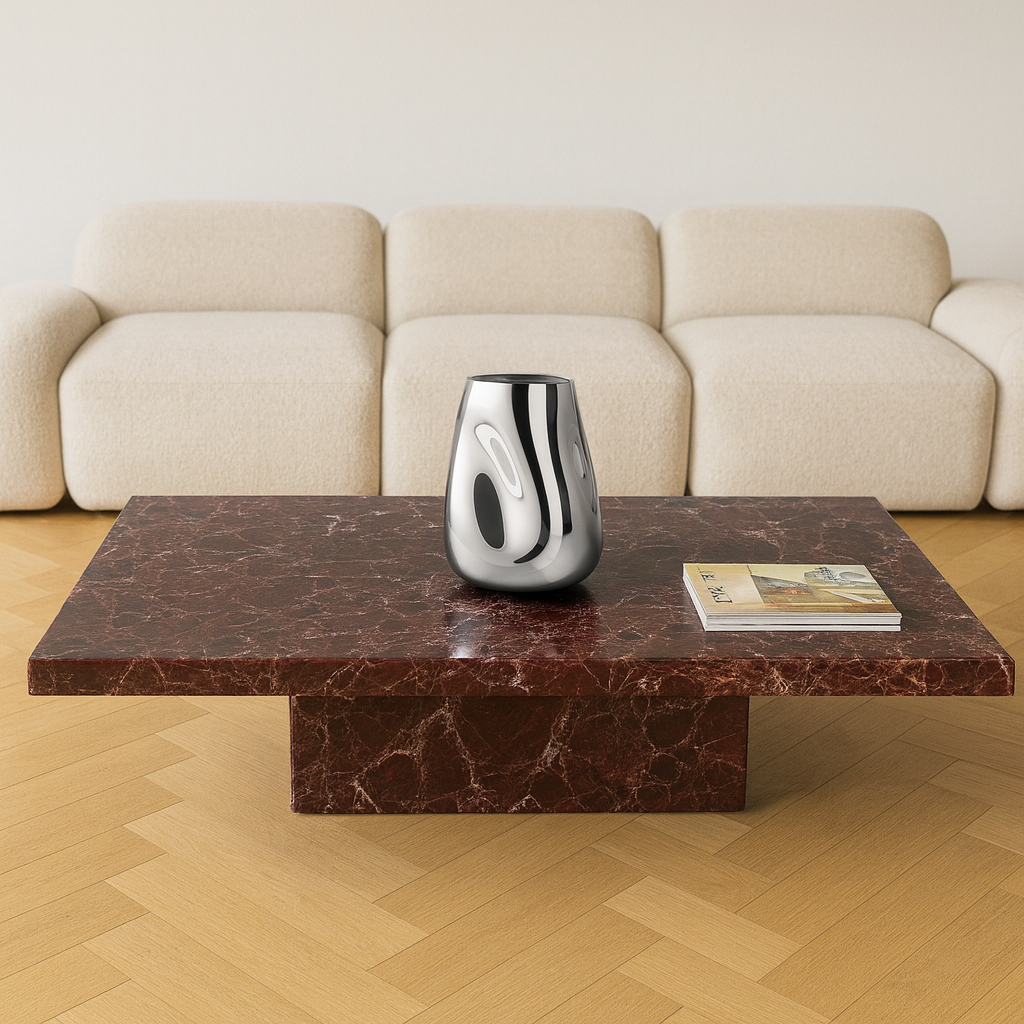 Table basse Onea - Dark Emparador Marbre