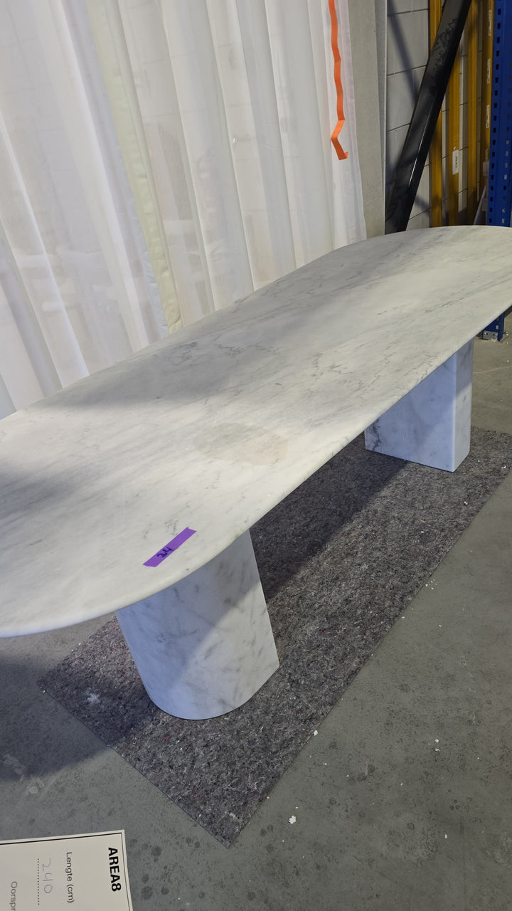 Dining Table Bianco Marble - SCL