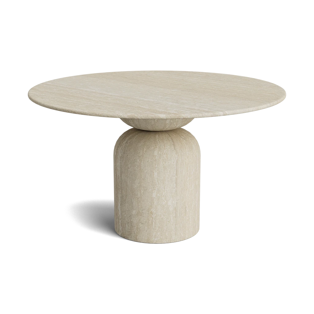 Travertine Eettafel Tornado - 120 cm