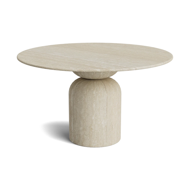 Travertine Eettafel Tornado - 120 cm